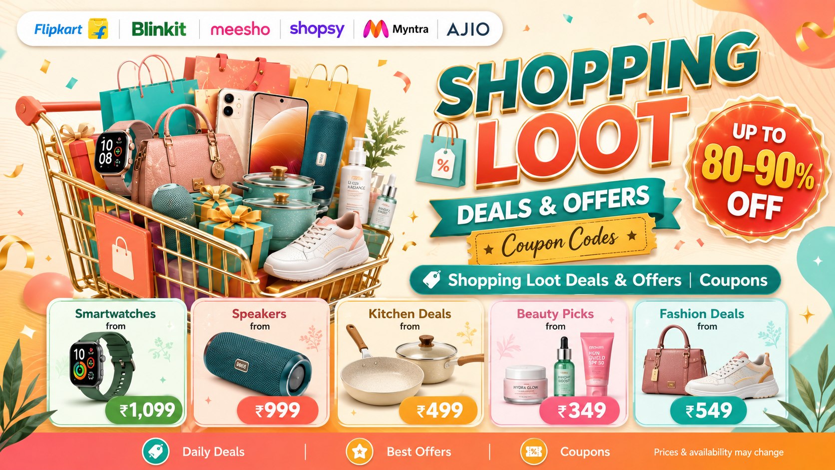 Shopping Loot Deals & Offers | Coupons