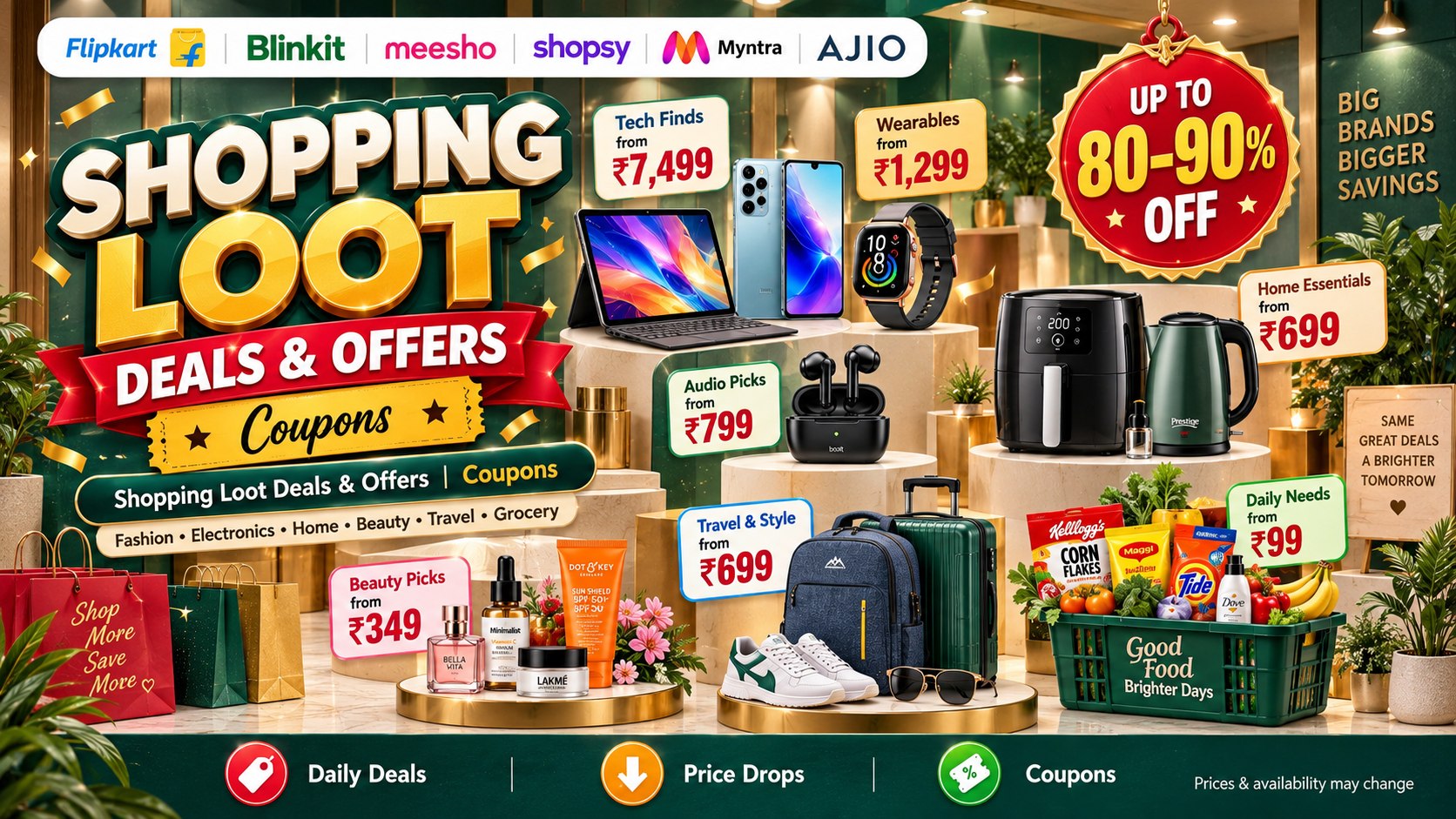 Shopping Loot Deals & Offers | Coupons