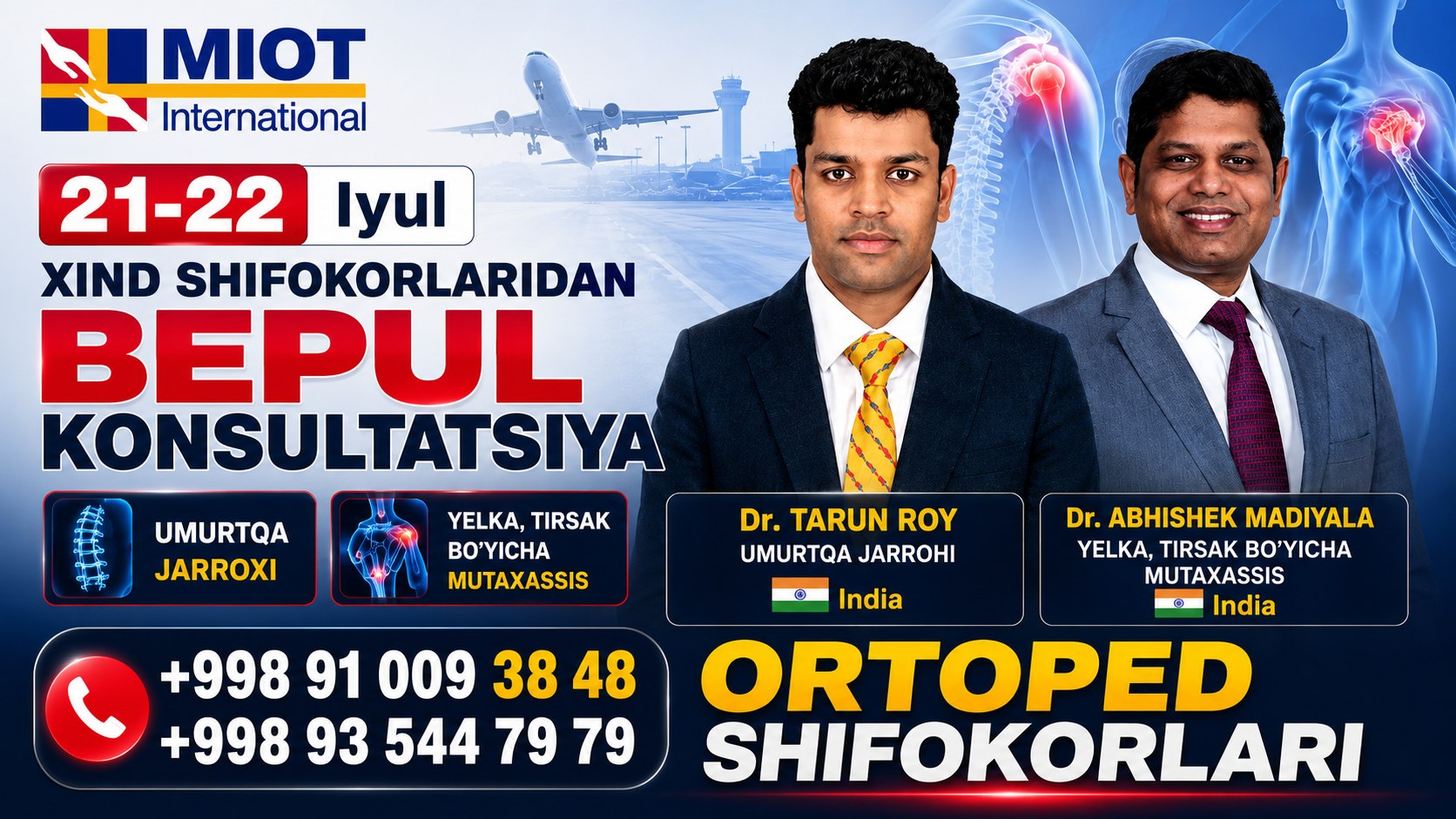 MIOT International Hospital Uzbekistan axborot markazi