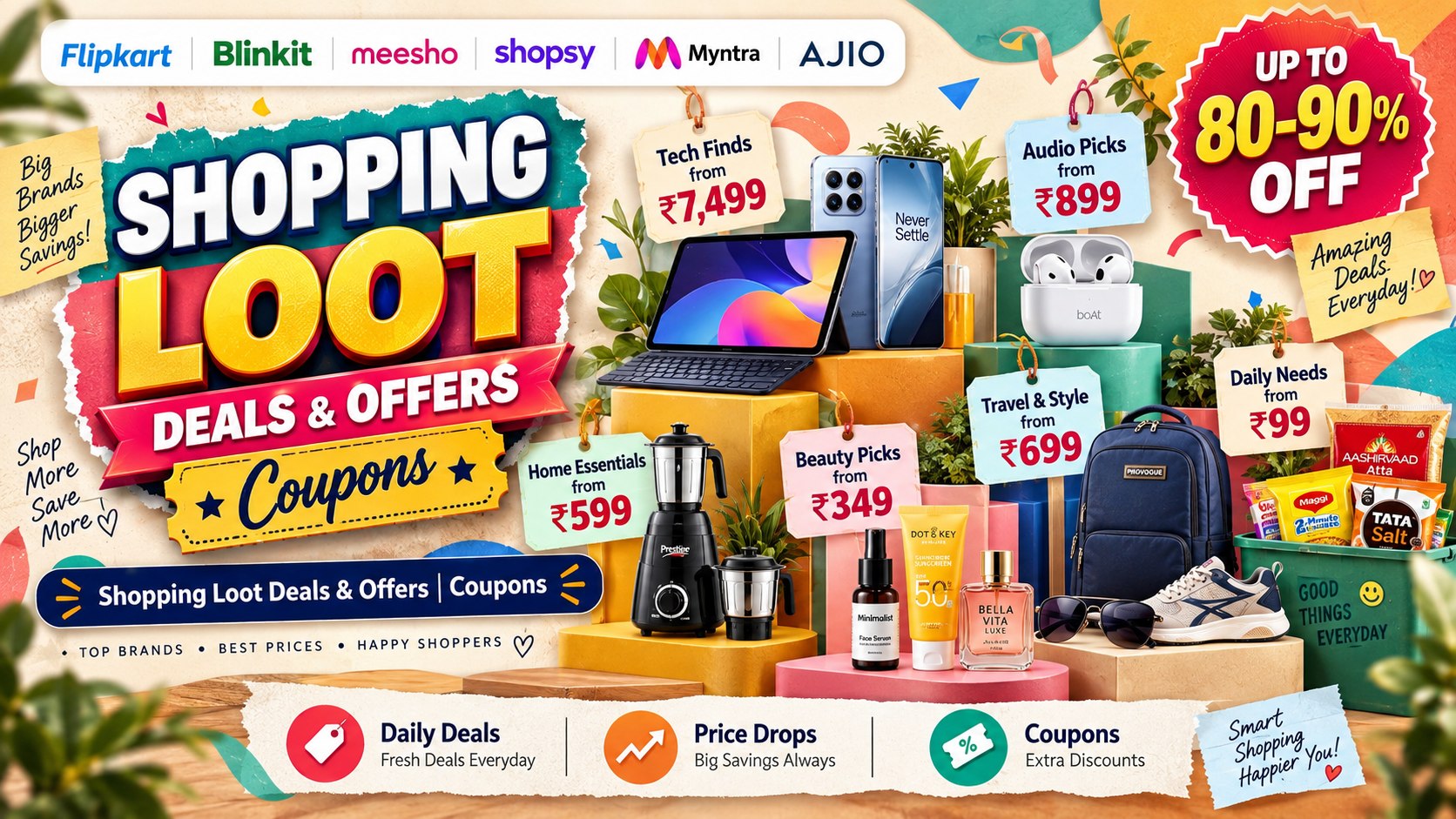 Shopping Loot Deals & Offers | Coupons
