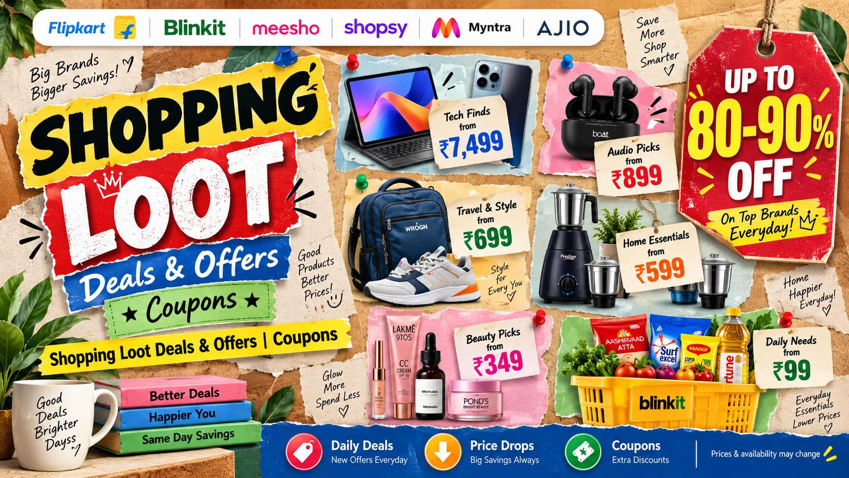 Shopping Loot Deals & Offers | Coupons