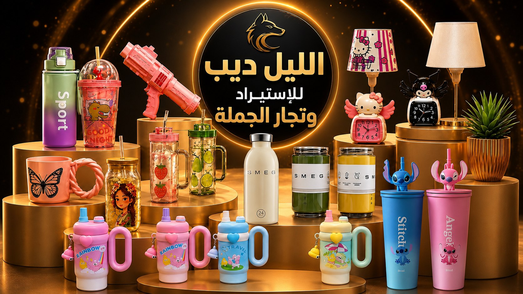 الليل ديب للاستيراد هدايا ومنزلي🐺