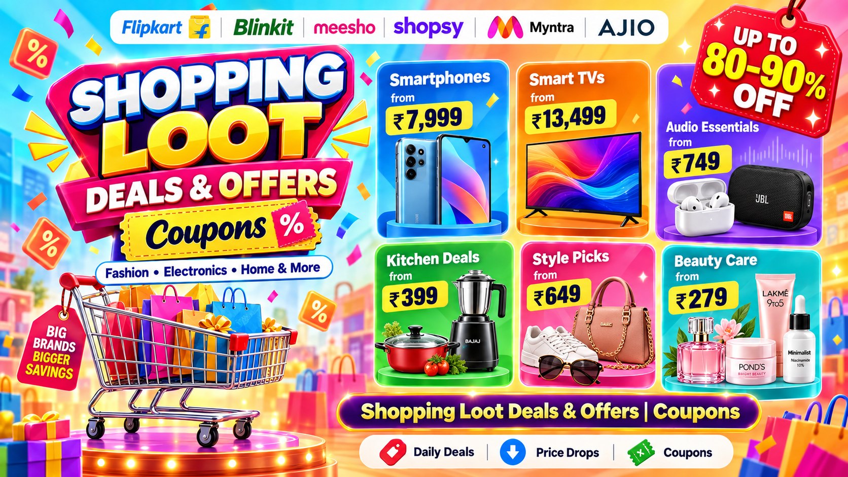 Shopping Loot Deals & Offers | Coupons