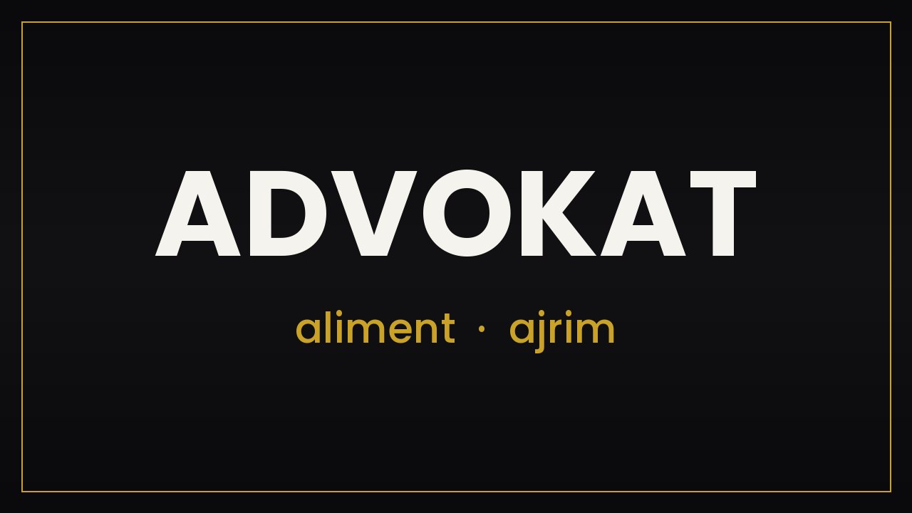 Ajrim | Aliment | Mehnat