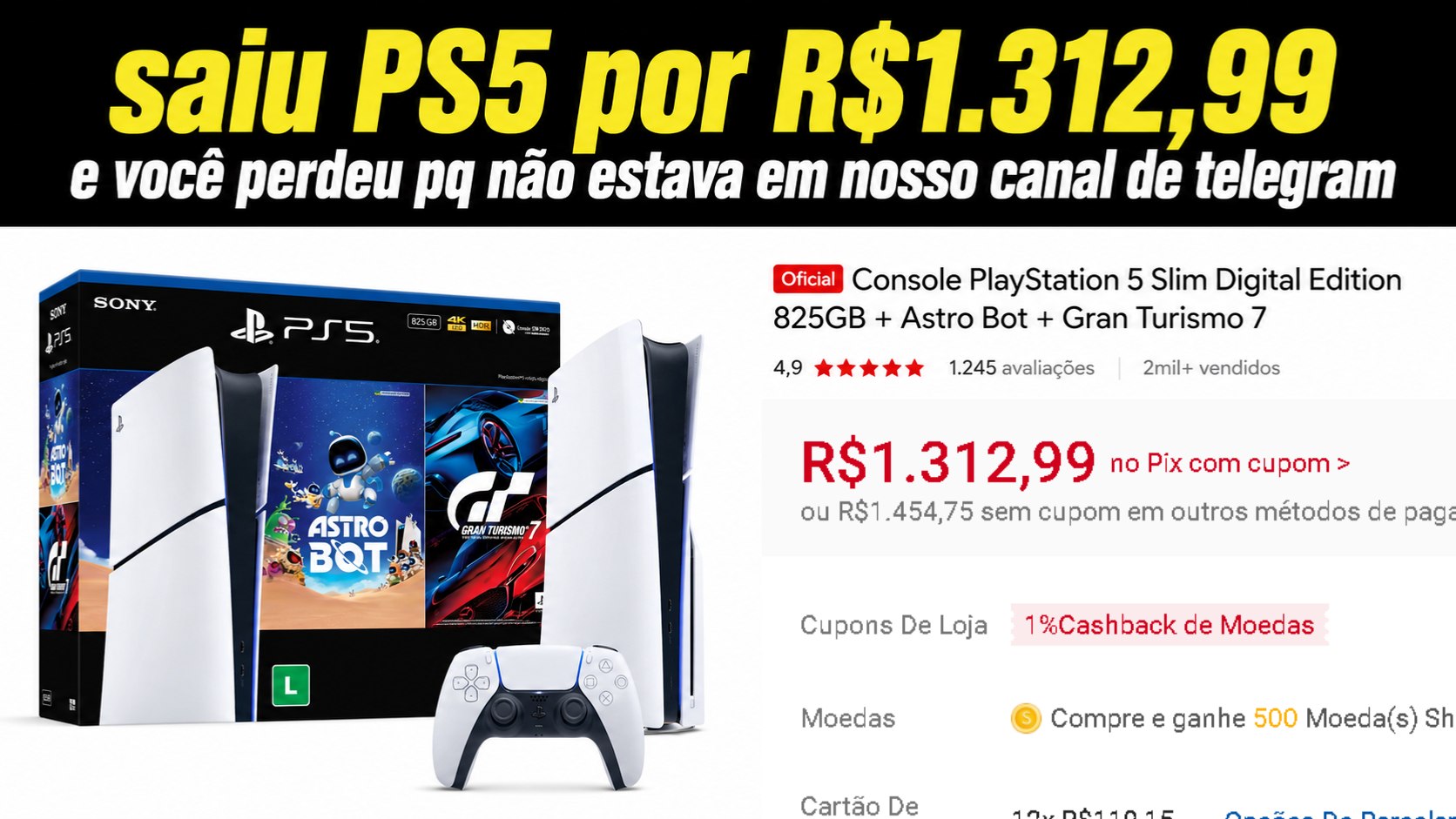 Caçadores de Promoções 🔥
