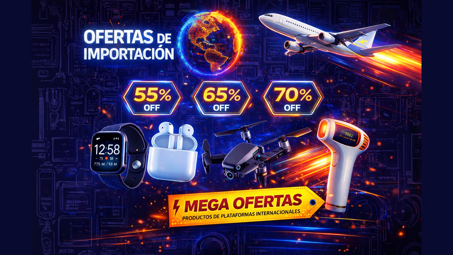 Ofertas Flash Extra (Aliexpress, Temu y más)