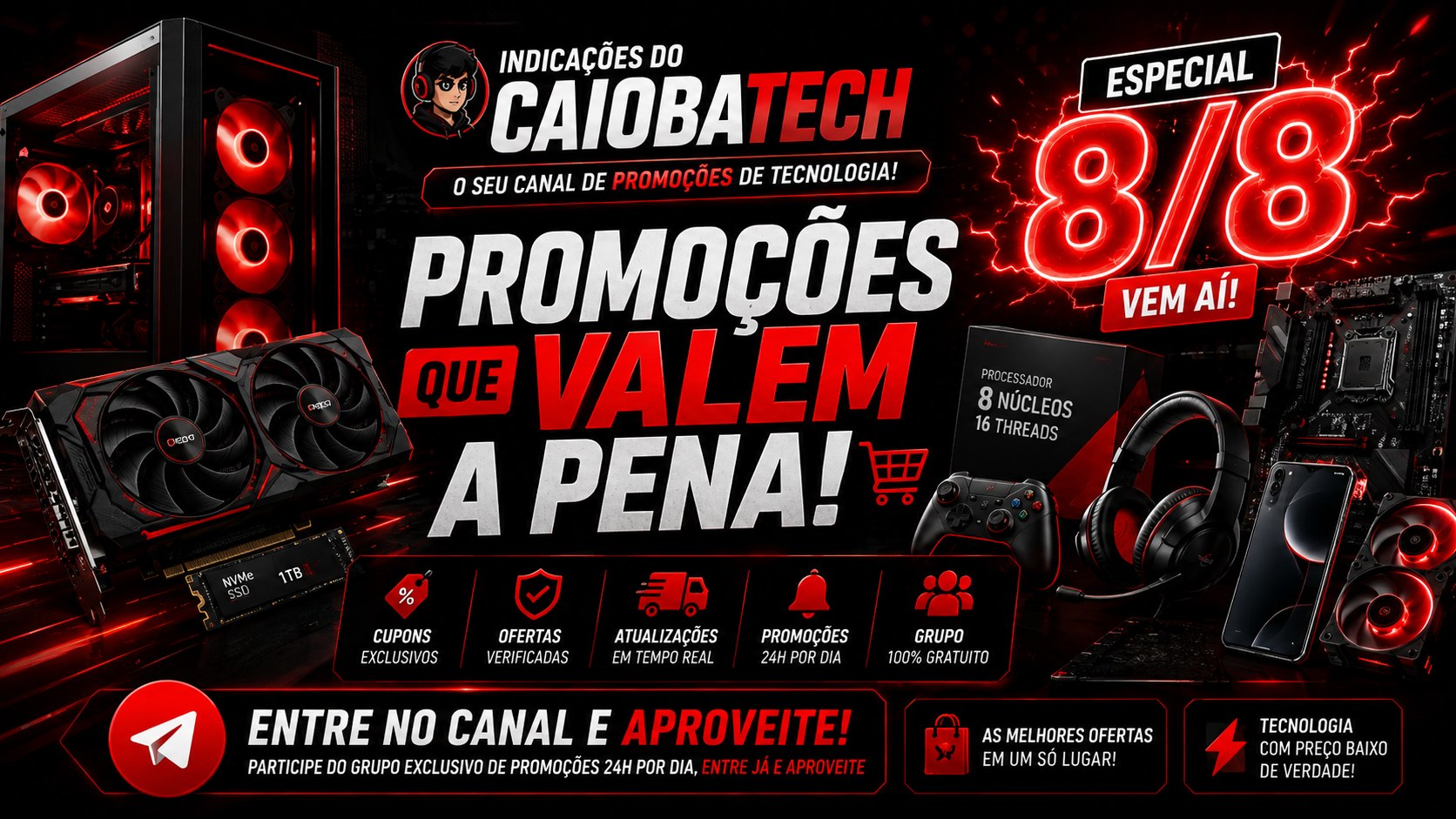 Indicações do CaiobaTech