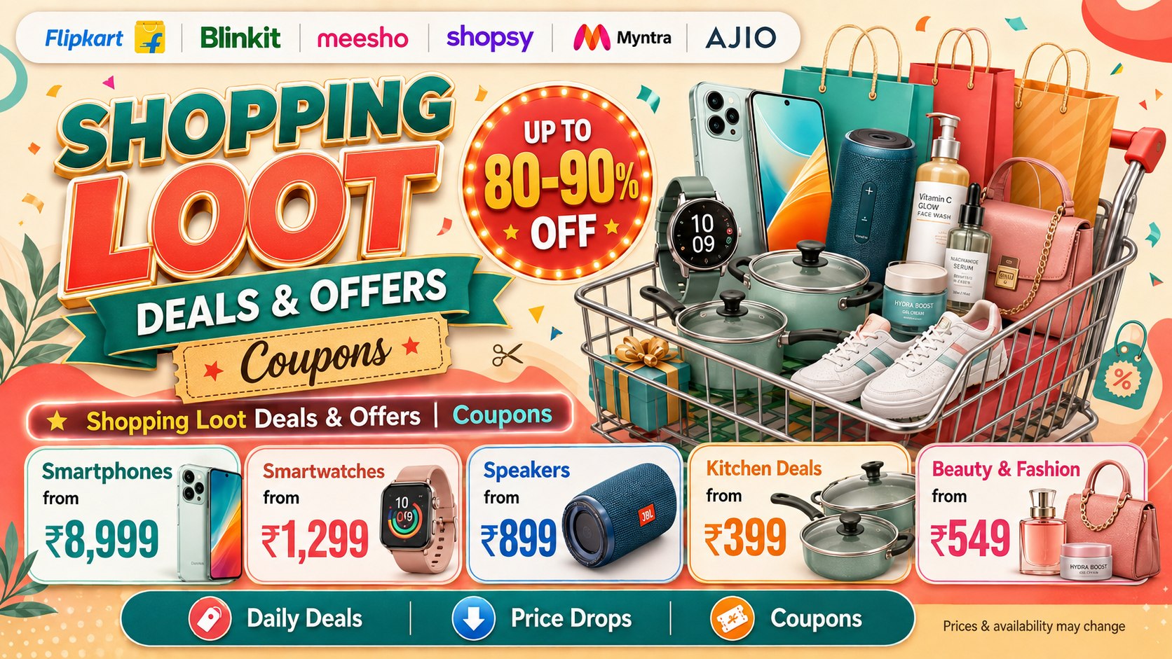 Shopping Loot Deals & Offers | Coupons