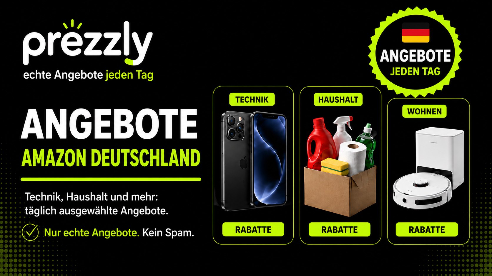 Prezzly – Amazon Schnäppchen & Preisfehler 🇩🇪