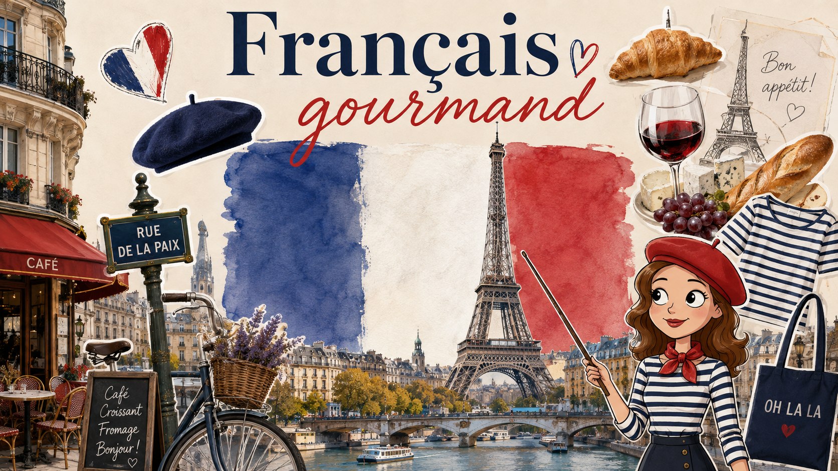 Français gourmand ☕️ Готовые уроки французского