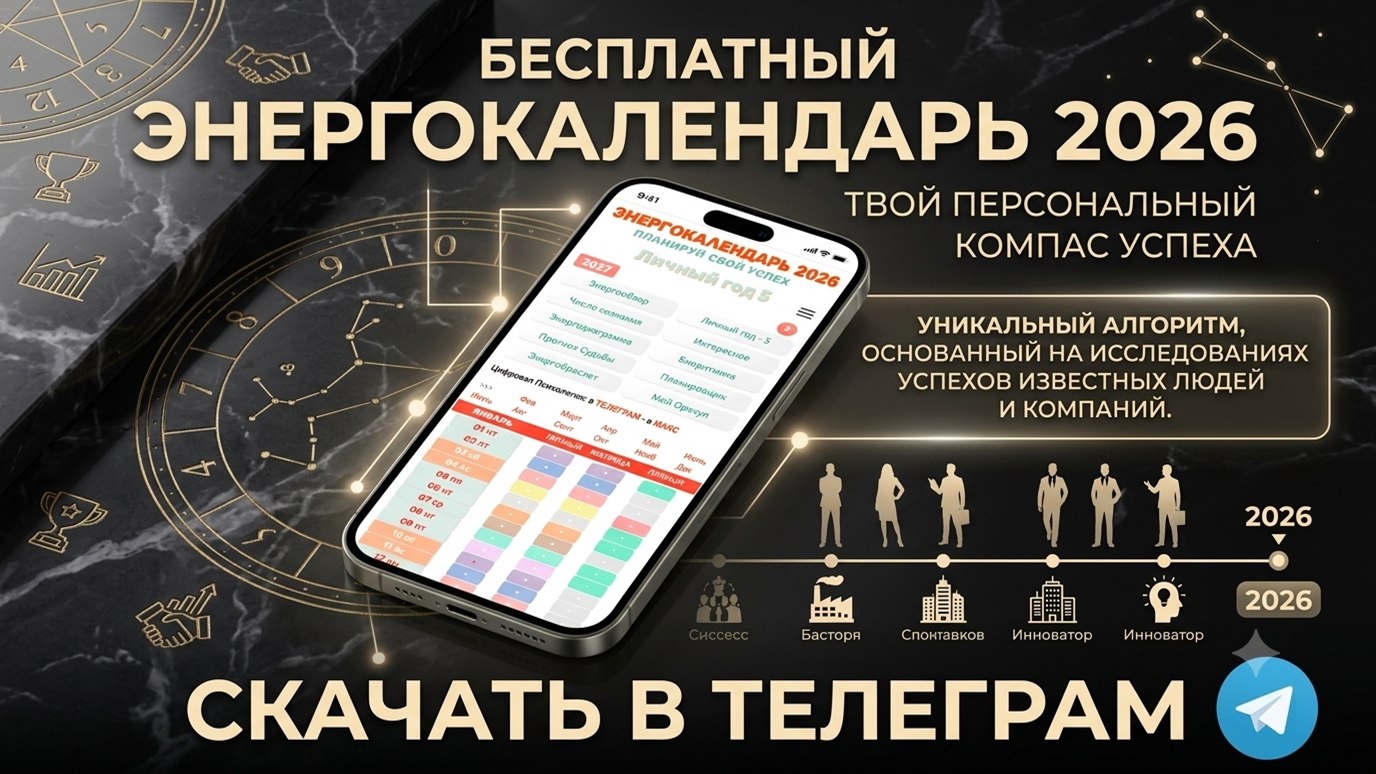 МОЙ ЭНЕРГОКАЛЕНДАРЬ
